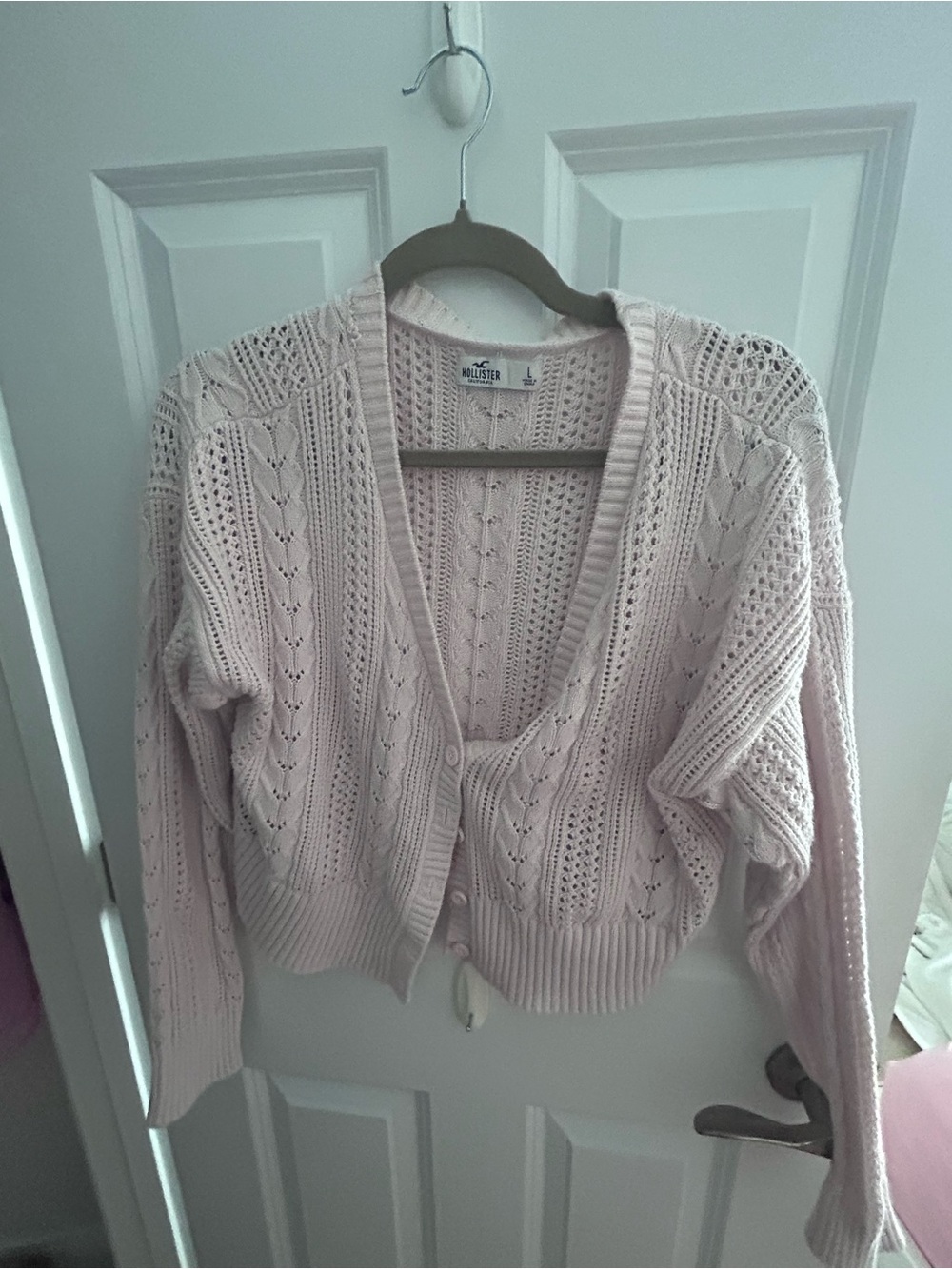 Pink Cardigan